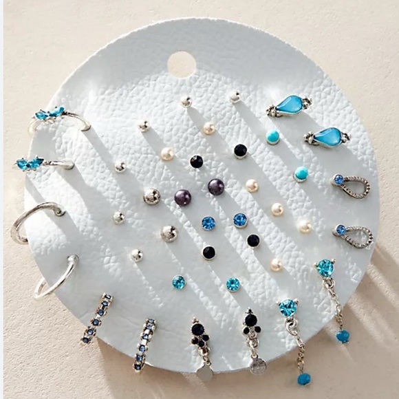 Free People Jewelry - Teeny Tiny Mega Stud Earring Set by Free People
